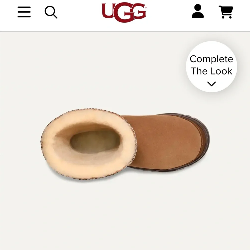 UGG Brown Winter Boots - Picture 5 of 11